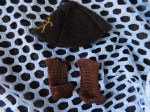 brownie hat and socks view